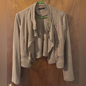 Suede Moto Jacket COCO
